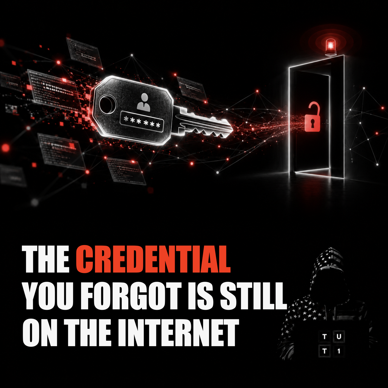 TUT1 cover for The Credential You Forgot Is Still on the Internet