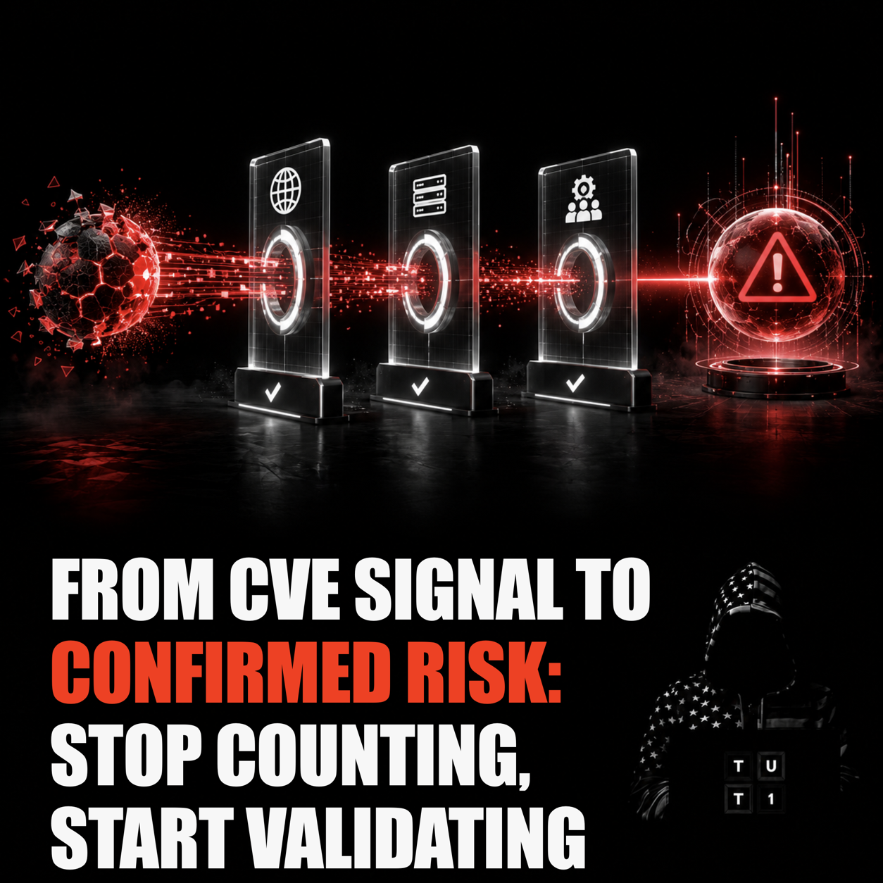 TUT1 cover for From CVE Signal to Confirmed Risk: Stop Counting, Start Validating